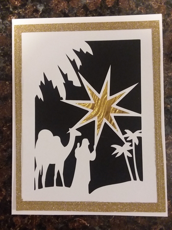 CHRISTMAS NATIVITY CARD 2 by Jean Rowley