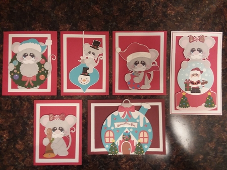 Christmas Village Christmas Decor Shop Cutting Files by Jean Rowley