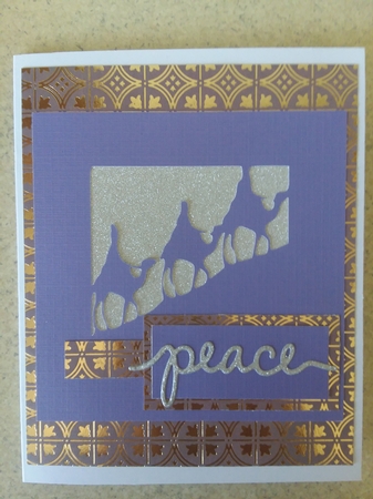 Christmas card trio set 3 by Jean Rowley