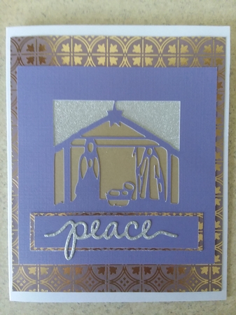 Christmas card trio set 3 by Jean Rowley
