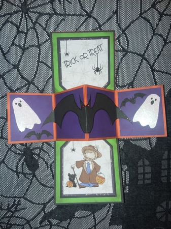 Halloween Surprise Twist Pop Up Card by Jean Rowley