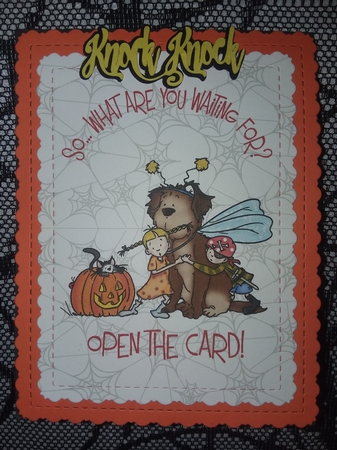 Halloween Surprise Twist Pop Up Card by Jean Rowley