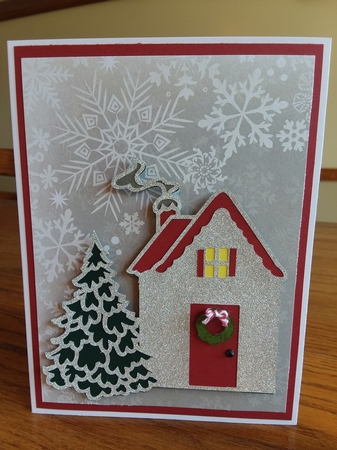 CHRISTMAS SCENE TOPPER 2 by Jean Rowley