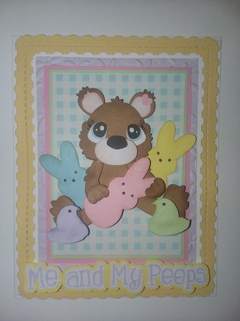 Easter Me and My Peeps SVG Cut File by Jean Rowley