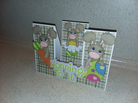 Easter Hop To It SVG Cut File by Jean Rowley