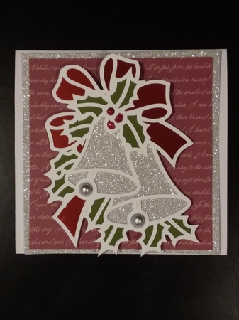 CHRISTMAS BELLS TOPPER 5 by Jean Rowley