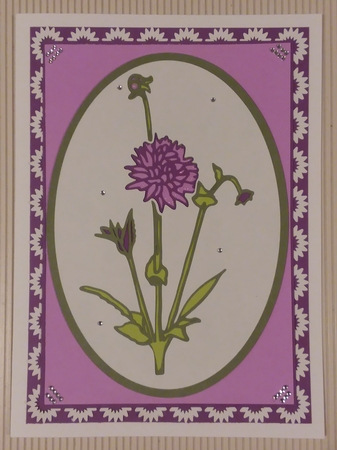 Dahlia Bouquet by Jean Rowley