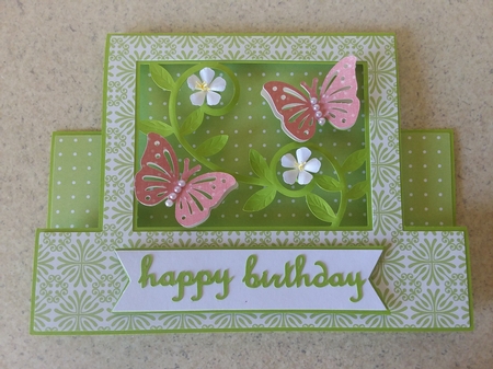 Butterflies Step Card by Jean Rowley