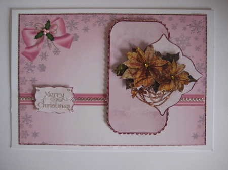 Christmas Poinsettias by Jean Shevill-