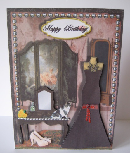 Female Birthday Card or Special Occasion by Jean Shevill-