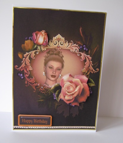 Roseb Frame by Jean Shevill-