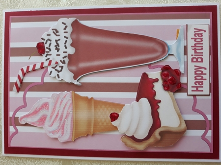 You Are So Sweet Decoupage Topper by Jean Yates