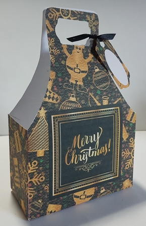 Merry Christmas Gift Bag by Jeanette Jackson