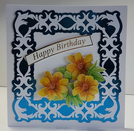 Retro Frame Card Cutting File by Jeanette Jackson
