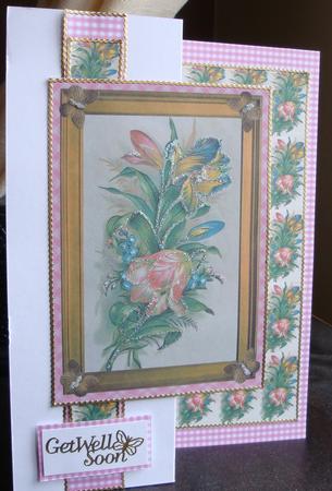 Tulips A4 Side Step Stacker Kit by Jeanette Jackson