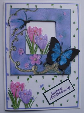 Butterflies and Crocuses by Jeanette Jackson