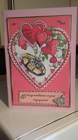 Engagement Ring Heart by Jeanette Lyons