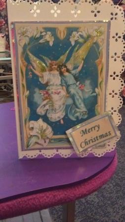 Christmas Angel Slider by Jeanette Lyons