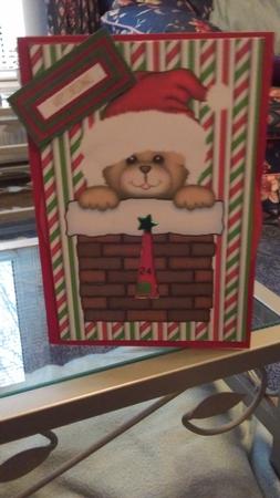 Christmas Critters Advent Wheel Moveable Sheet by Jeanette Lyons