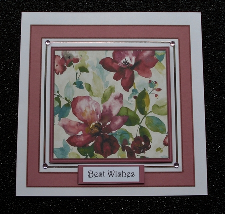 Watercolour Floral in Purple Mini Kit by Jennie Furness