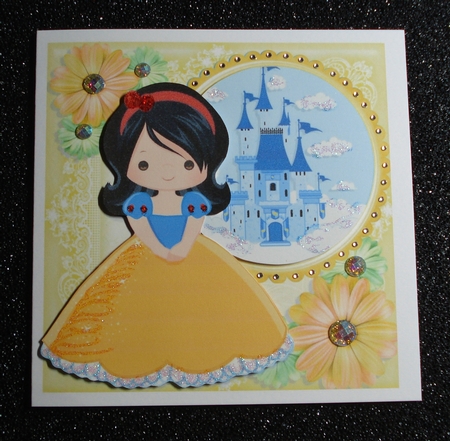 Colourful Princess 8x8 Mini Kit by Jennie Furness