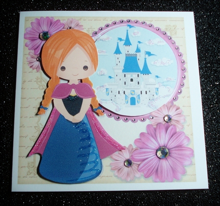 Beautiful Princess 8x8 Mini Kit by Jennie Furness