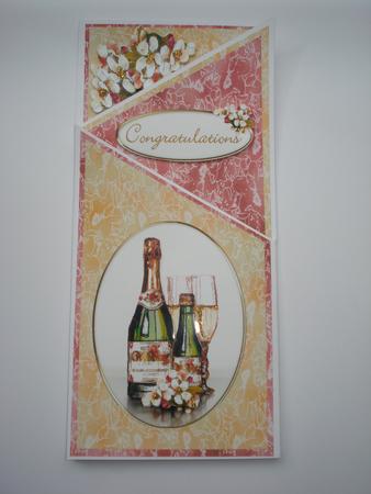 Champagne & Flowers Background by Jennie Furness