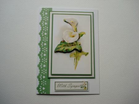 Calla Lily Topper by Jennie Furness