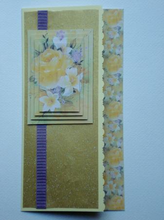 Golden Bouquet Card Kit by Jennie Furness
