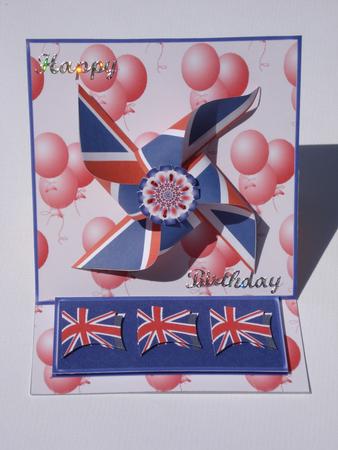 Union Flag Windmill by Jennie Furness
