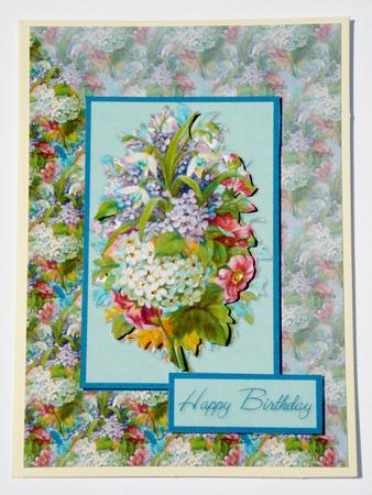 Bouquet Card Front by Jennie Furness