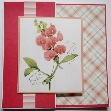 Pretty Sweet Pea Toppers by Jennie Furness