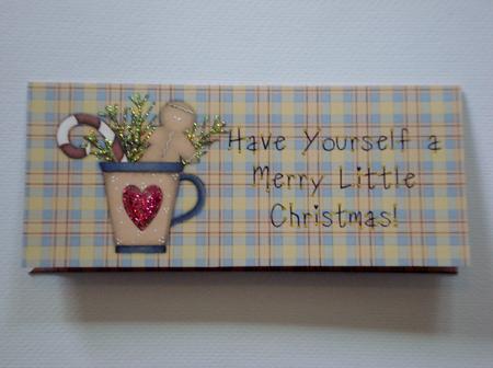173 Christmas Mug Money Wallet by Jennie Furness