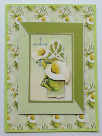 Calla Lily Backing by Jennie Furness