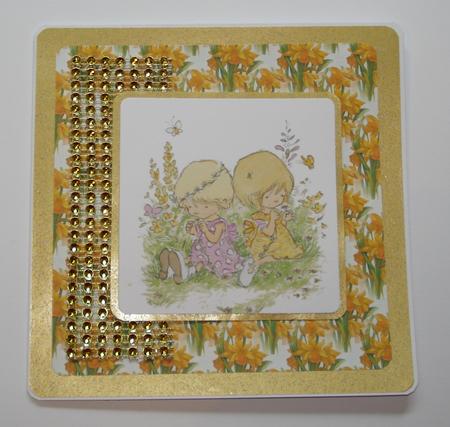 Daffodils Backing by Jennie Furness