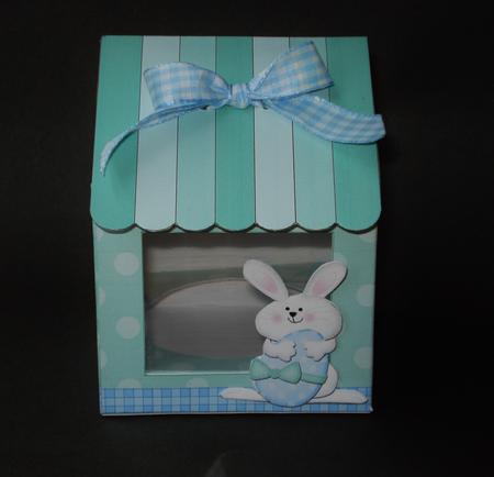 3D Easter Bunny Milk Carton Cupcake or Treat Box Mini Kit by Jennie Furness