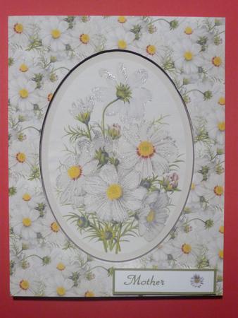 Daisy Cameo Card Front by Jennie Ingersent