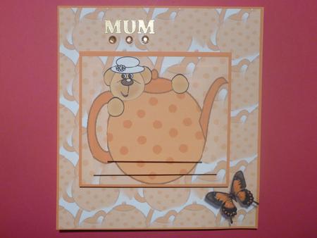 Teapot Bear by Jennie Ingersent