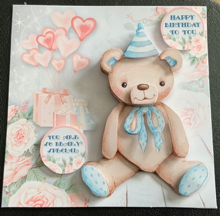 Little Birthday Teddy by Jennie Settle