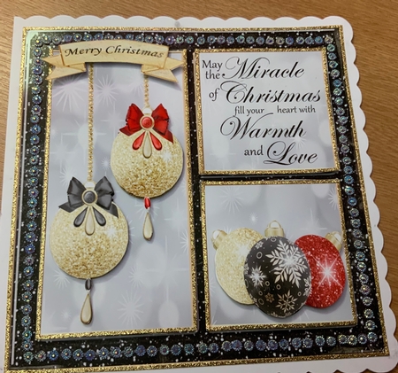 May The Miracle Of Christmas - 8x8 Mini Kit by Jennie Settle