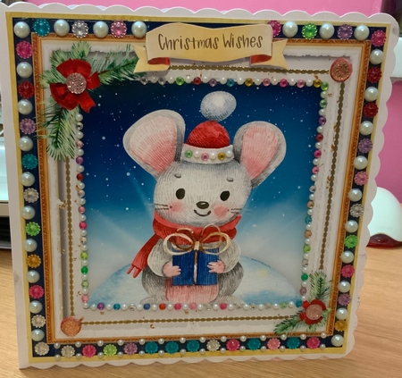 Christmas Mouse  by Jennie Settle