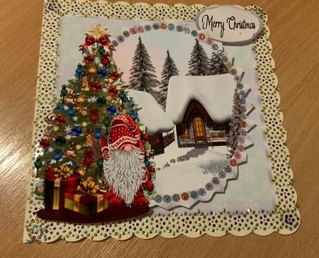 Little Gnome at Christmas Mini Kit by Jennie Settle