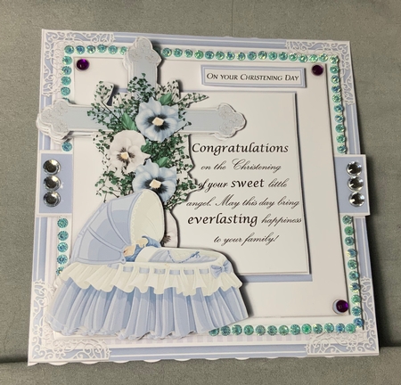 Christening 2 Mini Card Kit by Jennie Settle