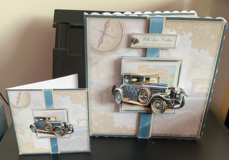 Travel in Style - Navy by Jennie Settle