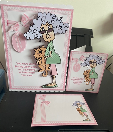 Stella and her cat mini kit by Jennie Settle