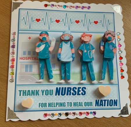 Thank You Nurses by Jennie Settle