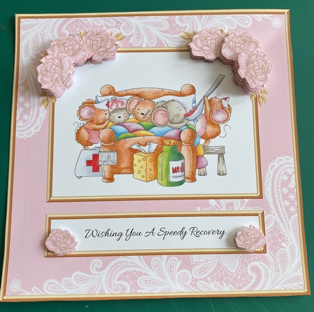 Cute Critters Get Well Card #1 by Jennie Settle