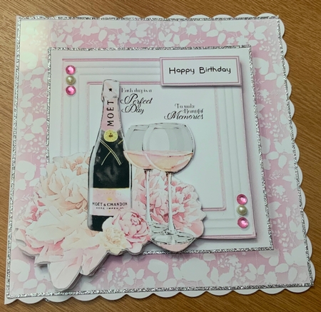 Champagne and Flowers by Jennie Settle