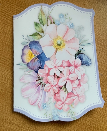 Print and Fold , Beautiful Spring Flowers by Jennie Settle