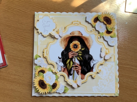 Sunflower Girl 4 by Jennie Settle
